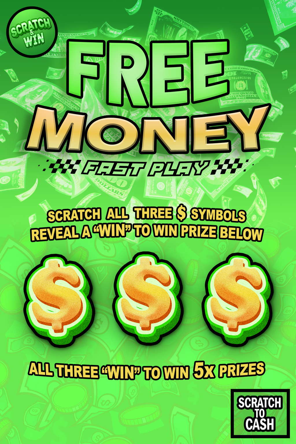 Free Money Fast Play full game screenshot