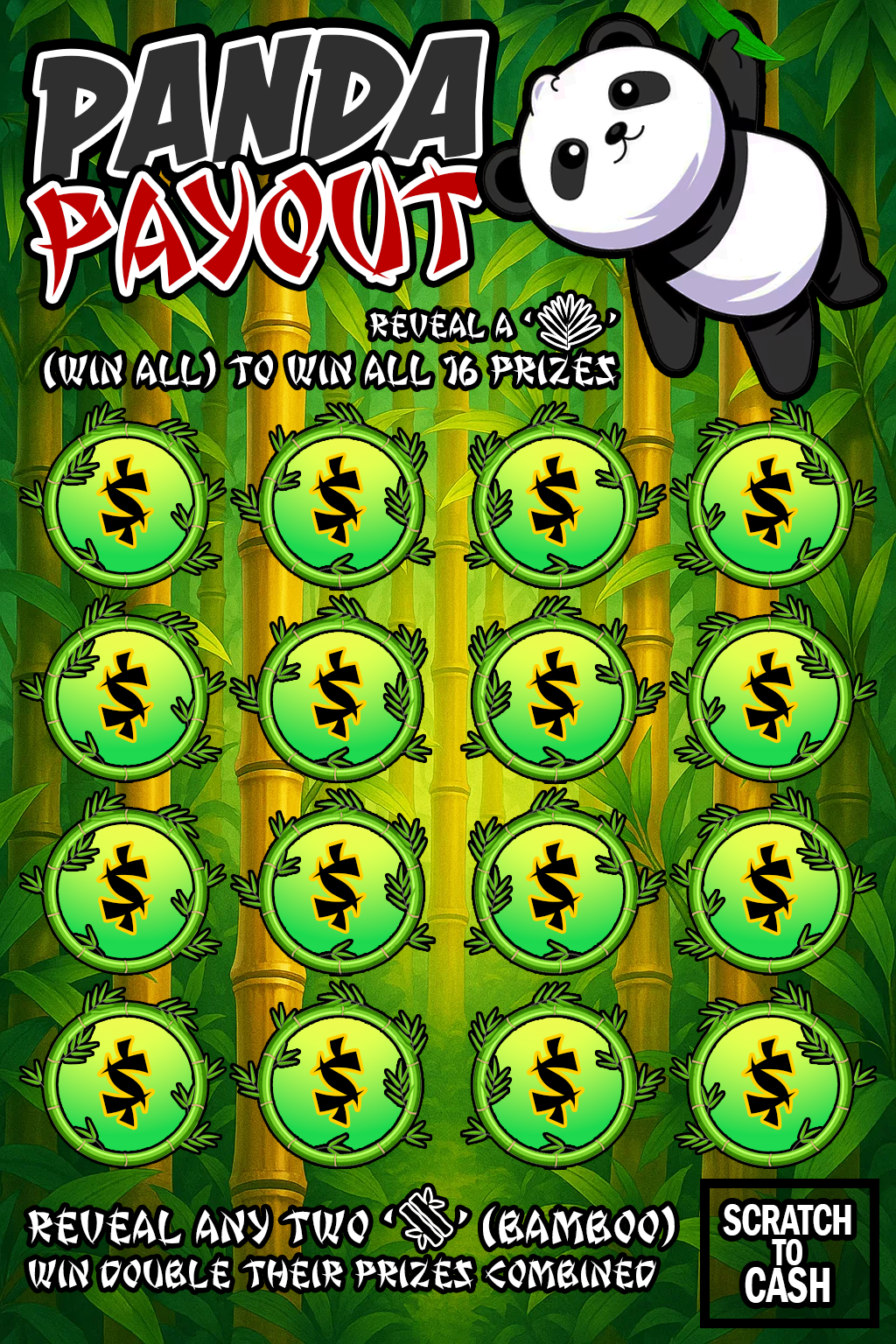 Panda Payout full game screenshot