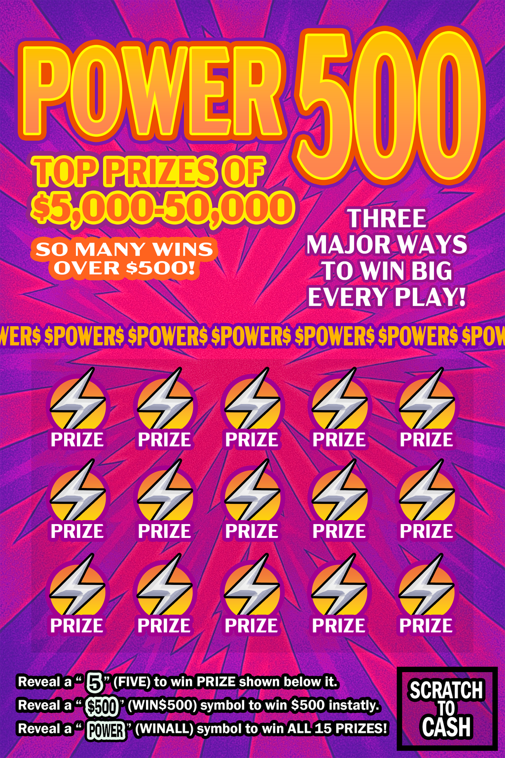 Power 500 full game screenshot